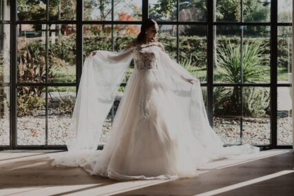 Robe princesse Modele Mante - Carriere Mariage - magasin de robe de marié à Toulouse